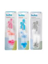 Escova Para Lavar Mamadeira E Bico Com Esponja Buba Bebê Garrafas Térmicas Multiuso Escova Para Lavar Mamadeira E Bico Com Esponja Buba Bebê Garrafas Térmicas Multiuso