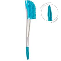 Escova Para Lavar Mamadeiras e Bicos de Bebê Azul Buba