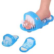 Escova Para Limpar os Pés Chinelos Limpos Banheiro Clean Easy Feet