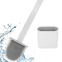 Escova Para Limpar Privada Banheiro Sanitária De Silicone