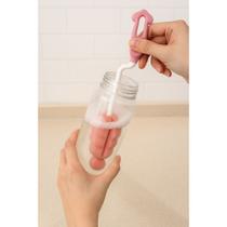 Escova para limpeza de mamadeira e bico de espuma