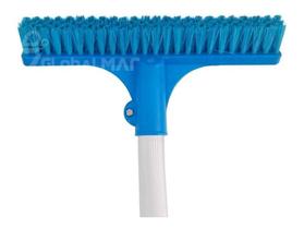 Escova Para Limpeza De Piscinas Reta 35 Cm Globalmar