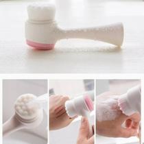 Escova para Limpeza Facial 2 Em 1 Escova Massageadora Limpeza de Cravos Escova para Limpeza Facial 2 Em 1 Escova Massageadora Limpeza de Cravos