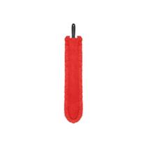 Escova para limpeza manual em microfibra 83x11x2,5cm vermelha