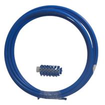 Escova Para Limpeza Tubulação 50mm Com Cabo 8 Metros