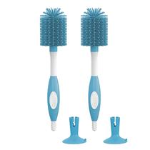 Escova para Mamadeira Dr. Brown's Soft Touch, 2 Unidades, Azul Escova para Mamadeira Dr. Brown's Soft Touch, 2 Unidades, Azul