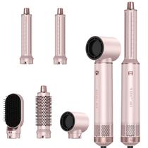 Escova para modelador de cabelo e secador de cabelo 5 em 1 Dryhsip Pink 800W Escova para modelador de cabelo e secador de cabelo 5 em 1 Dryhsip Pink 800W