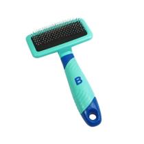 Escova Para Pet Rasqueadeira Soft Simple Blue Pp346