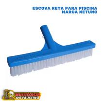 Escova Para Piscina 32cm Reta - Netuno