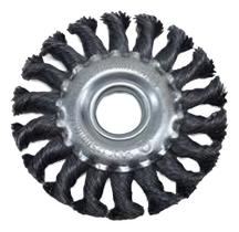 Escova Para Remocao Circular Aco Torcida 100mm Furo 22mm Escova Para Remocao Circular Aco Torcida 100mm Furo 22mm