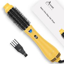 Escova para secador de cabelo Aima Beauty 4 em 1 Upgrade Hot Air Yellow Escova para secador de cabelo Aima Beauty 4 em 1 Upgrade Hot Air Yellow