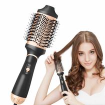 Escova para secador de cabelo ROEOLNIL 4 em 1 Ferramenta de modelagem Compact Gold