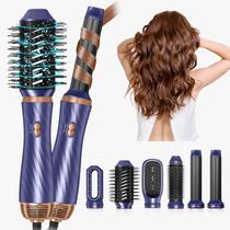 Escova para secador de cabelo trylater, modelador removível 6 em 1