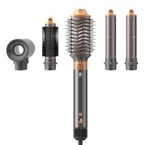 Escova para secador de cabelo webeauty 5 em 1 Air Styling 1000W Grey Gold