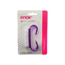 Escova para Unhas Anatômica Cores Sortidas Enox 6,5 cm