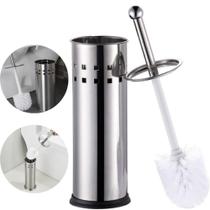 Escova Para Vaso Sanitário Inox Com Suporte Dsigner Moderno