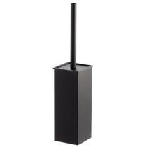 Escova para vaso sanitário MDesign Citi Collection Steel Matte Black Escova para vaso sanitário MDesign Citi Collection Steel Matte Black