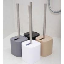Escova Para Vaso Sanitário Piso Banheiro Cores Dual Ou