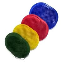 Escova Pata Pata Pente Redonda Oval Colorida Kit C/ 24