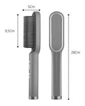 Escova Pente Alisador Profissional 2 Em 1 Modela Alisa Escova Pente Alisador Profissional 2 Em 1 Modela Alisa