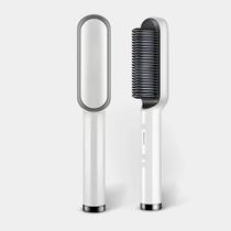 Escova Pente Alisadora de cabelo Profissional Bivolt 34w - 5 Níveis de ajuste - Branco Escova Pente Alisadora de cabelo Profissional Bivolt 34w - 5 Níveis de ajuste - Branco