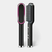Escova Pente Alisadora de cabelo Profissional Bivolt 34w - Preto Escova Pente Alisadora de cabelo Profissional Bivolt 34w - Preto