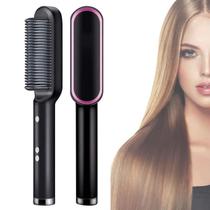 Escova Pente Alisadora Modeladora Elétrica 3 em 1 45w Todos os Tipos Cabelos Bivolt 110 220v Escova Pente Alisadora Modeladora Elétrica 3 em 1 45w Todos os Tipos Cabelos Bivolt 110 220v