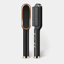 Escova Pente Alisadora Profissional Bivolt Preta Escova Pente Alisadora Profissional Bivolt Preta