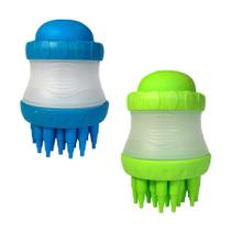 Escova Pente Lava Pelo Napi para Cães e Gatos - Cores Sortidas
