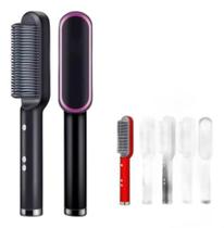 Escova Pente Secadora Profissional 3 em 1 - 45W Bivolt