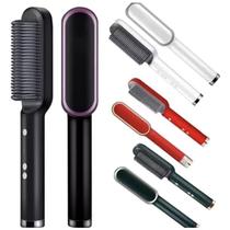 Escova Pente Secadora Profissional Seca Modela Cabelo 3 Em 1 Bivolt 110/220V Preta Escova Pente Secadora Profissional Seca Modela Cabelo 3 Em 1 Bivolt 110/220V Preta
