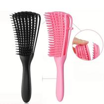 Escova Pentea Desembaraça Cabelos Ondulados Cacheados Crespo Escova Pentea Desembaraça Cabelos Ondulados Cacheados Crespo