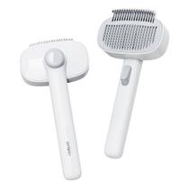 Escova Pet Autolimpante Newpet Rasqueadeira para Pelos de Cães e Gatos