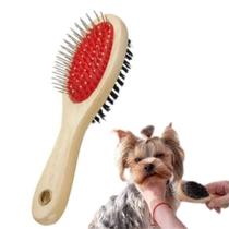 Escova Pet Dupla Remove Pelos Desembaraça Cachorro Cães Gato Escova Pet Dupla Remove Pelos Desembaraça Cachorro Cães Gato