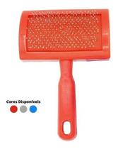 Escova Pet Profissional Rasqueadeira Emborrachada Pequena para Cães Gatos Cachorros Pets Escova Pet Profissional Rasqueadeira Emborrachada Pequena para Cães Gatos Cachorros Pets
