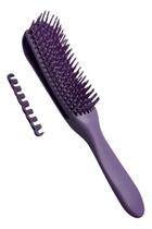 Escova Polvo Para Cabelos Cacheados Desembaraçadora Crespos Escova Polvo Para Cabelos Cacheados Desembaraçadora Crespos