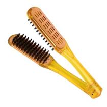 Escova Prancha Auxiliar para Chapinha de Cabelo Progressiva Térmica Cerâmica