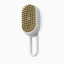 Escova Premium Vapor Autolimpante Gatos Caes Luxo Pente de M - Pet Brush