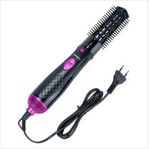 Escova Pritech Rotativa Secadora Modeladora 4 Pentes 220V 800W Rosa Escova Pritech Rotativa Secadora Modeladora 4 Pentes 220V 800W Rosa
