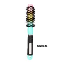 Escova Profissional Cabelo Térmica Cerdas ceramica Javali Nylon gradiente tie day Escova Profissional Cabelo Térmica Cerdas ceramica Javali Nylon gradiente tie day