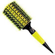Escova Profissional Evas Cerdas Mistas Natural de Javali e Nylon CMS 3006