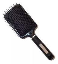 Escova Profissional para cabelo Raquete Almofadada Preta Mofashi