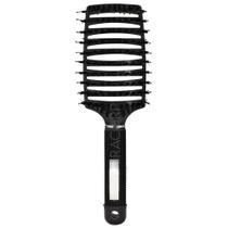 Escova Profissional Raquete Vazada Cerâmica Massageia e Ativa o Crescimento
