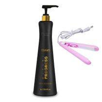 Escova progressiva 0% formol mutari progress 1l + chapinha