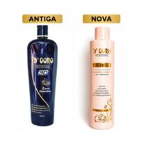 Escova Progressiva 3D Matizadora D Ouro Instantânea 1 Litro