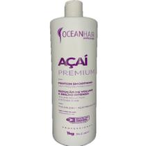 Escova progressiva açaí ocean hair sem formol 1l premium