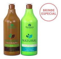 Escova Progressiva Alisadora e Redutora de Volume Orgânica Biotina Natureza Cosméticos Sem Formol Escova Progressiva Alisadora e Redutora de Volume Orgânica Biotina Natureza Cosméticos Sem Formol