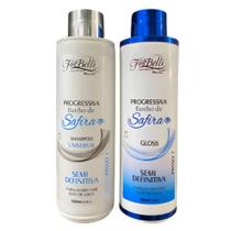Escova Progressiva Banho de Safira Fiobelli 1Litro (C/A) Escova Progressiva Banho de Safira Fiobelli 1Litro (C/A)