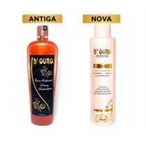 Escova Progressiva D Ouro Instantânea de Verniz 1 Litro Escova Progressiva D Ouro Instantânea de Verniz 1 Litro