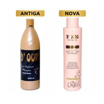Escova Progressiva D Ouro Profissional Marroquina 1000ml Top Escova Progressiva D Ouro Profissional Marroquina 1000ml Top